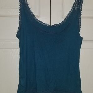 Blue American Eagle cropped tank top